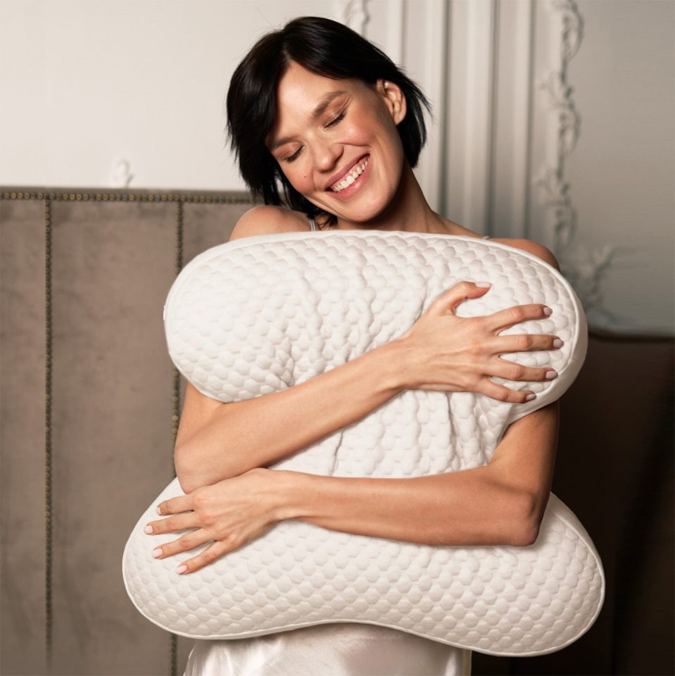 Подушка премиум класса Lepapi П503 LUBUA, Молочный купить в OrtoMir24